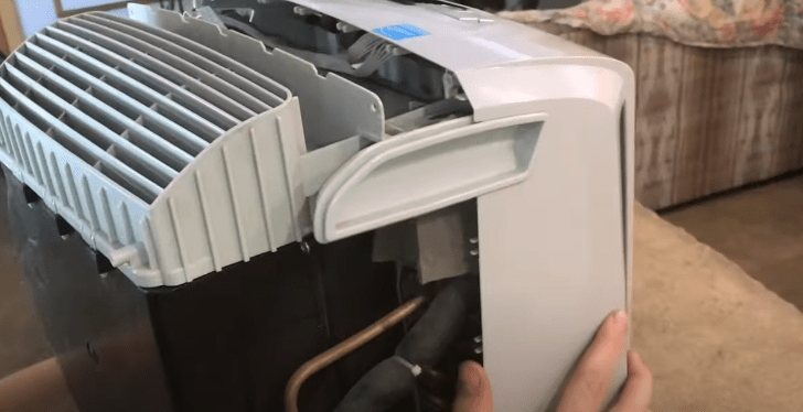 Dehumidifier disassembly