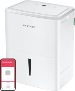 Frigidaire 35-pint dehumidifier suitable for apartment use